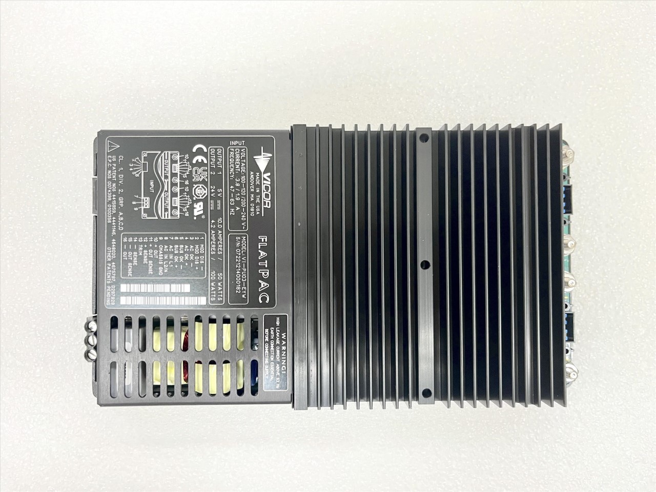 Power Supply, +5V, +24V, 100W