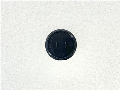 Button, Cntrl Pnl Sw, Blck, NO, Ring Lug