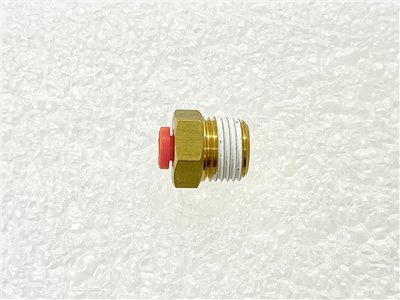 Connector, Male, 1/8 in. NPTx1/8 in.Tube, 1-touch